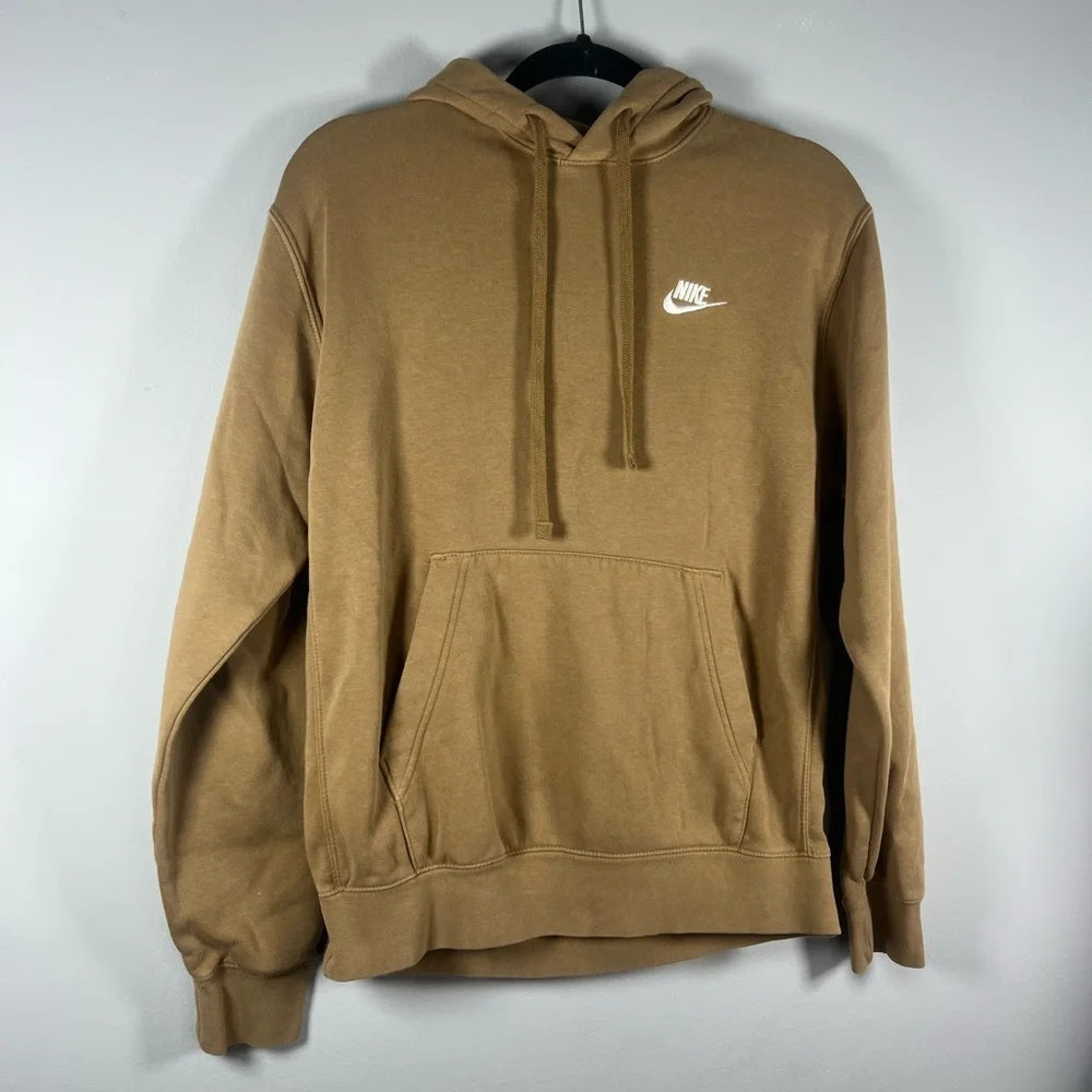 Nike Camel Brown Hoodie Small